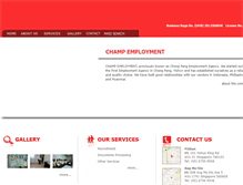 Tablet Screenshot of cpgroup.com.sg